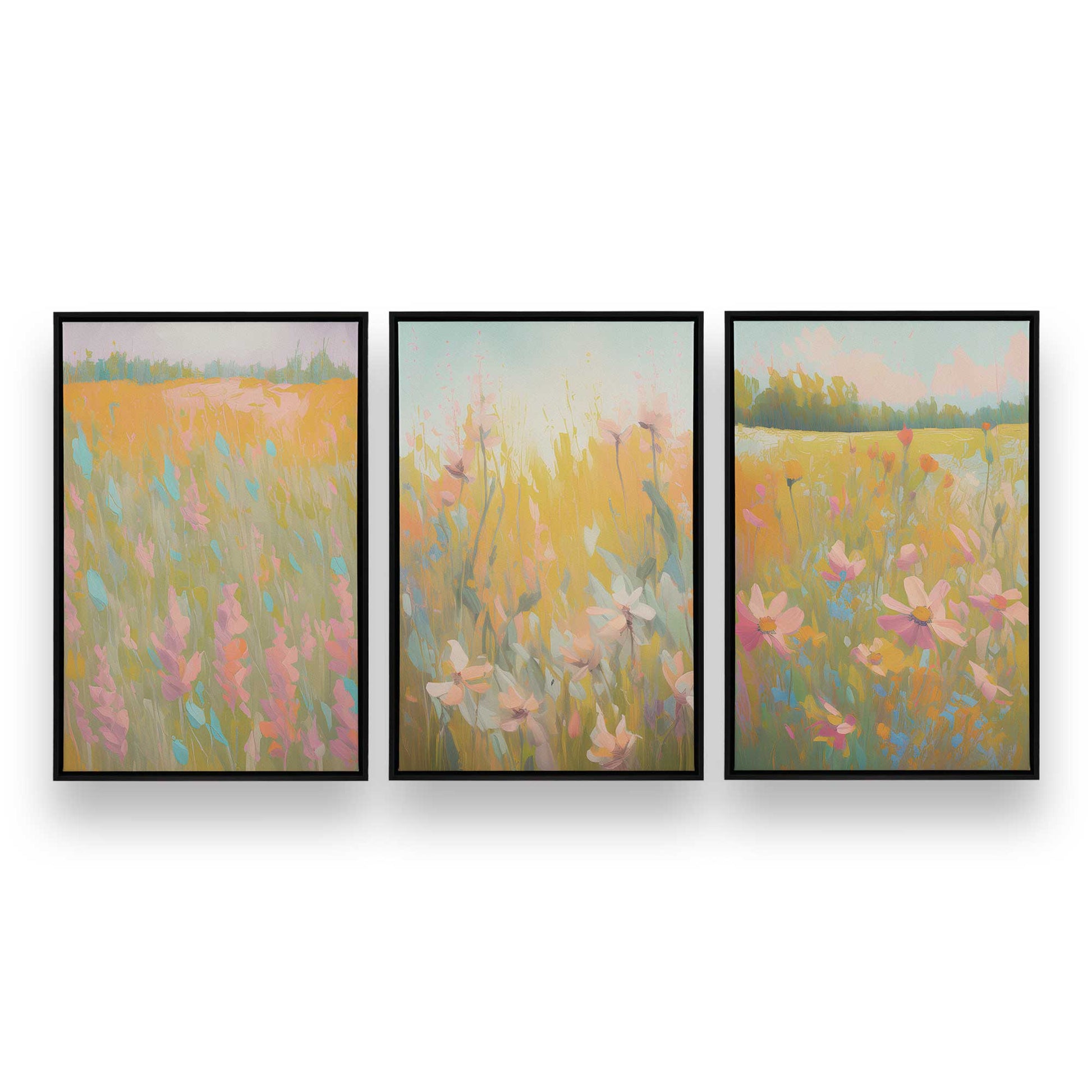 [Color:Satin Black], Picture of art in a Satin Black frame