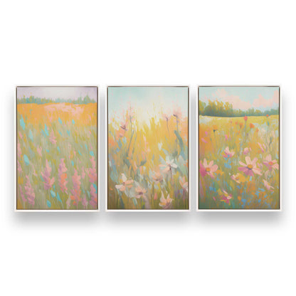 [Color:Opaque White], Picture of art in a White frame