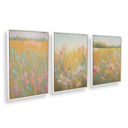 [Color:Opaque White], Picture of art in a White frame at an angle