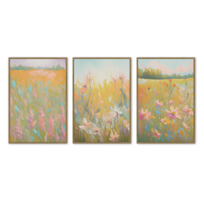 [Color:Brushed Gold], Picture of art in a Brushed Gold frame