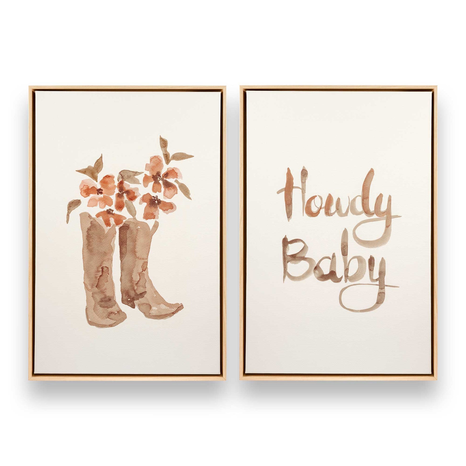 [Color:American Maple], Picture of art in a American Maple frame