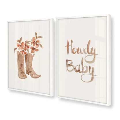 [Color:Opaque White], Picture of art in a Opaque White frame at an angle
