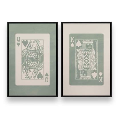[Color:Satin Black], Picture of art in a Satin Black frame