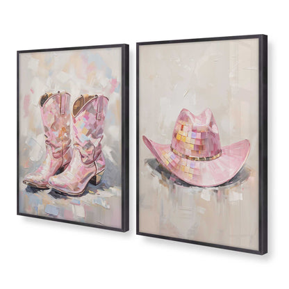 [Color:Weathered Zinc], Picture of art in a Weathered Zinc frame at an angle