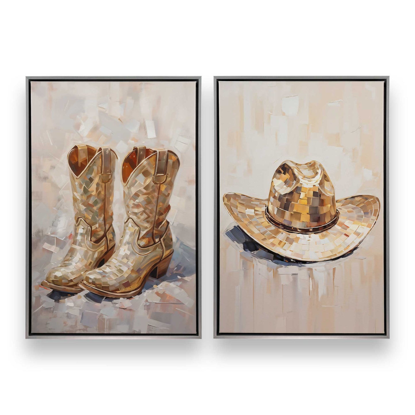 [Color:Polished Chrome], Picture of art in a Polished Chrome frame