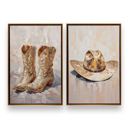 [Color:Polished Gold], Picture of art in a Polished Gold frame