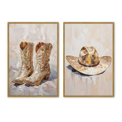 [Color:Polished Gold], Picture of art in a Polished Gold frame