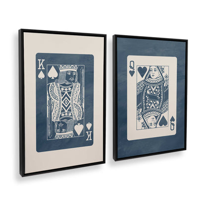 [Color:Satin Black], Picture of art in a Satin Black frame at an angle