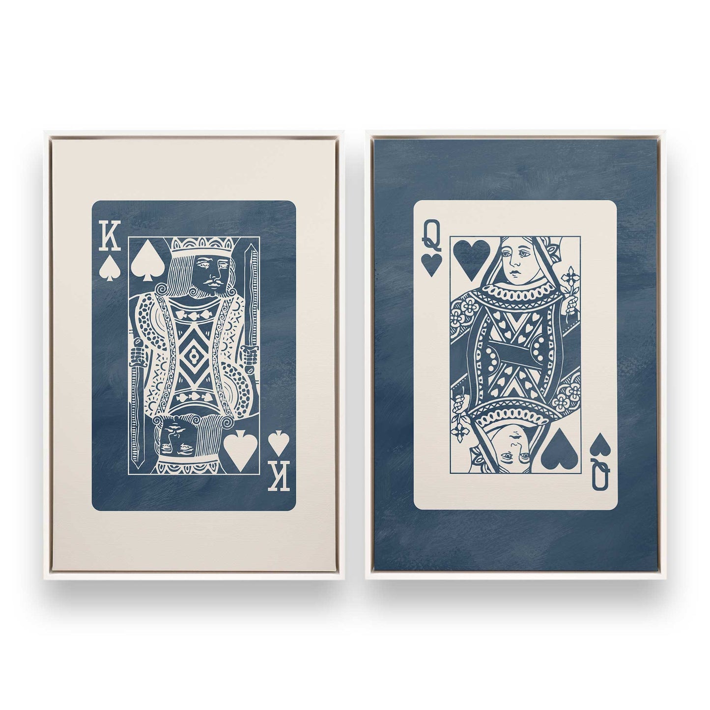 [Color:Opaque White], Picture of art in a White frame