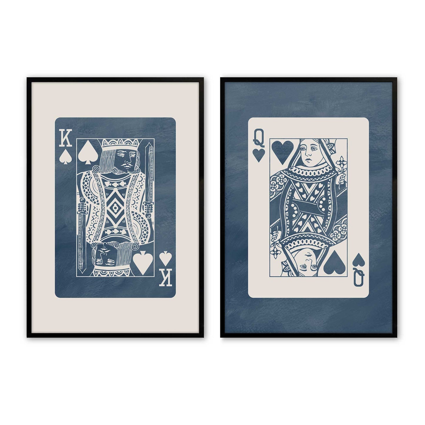 [Color:Satin Black], Picture of art in a Satin Black frame
