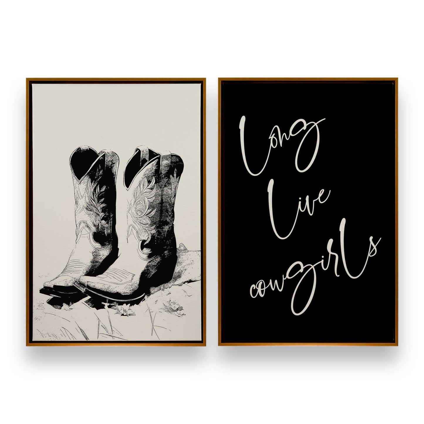 [Color:Polished Gold], Picture of art in a Polished Gold frame