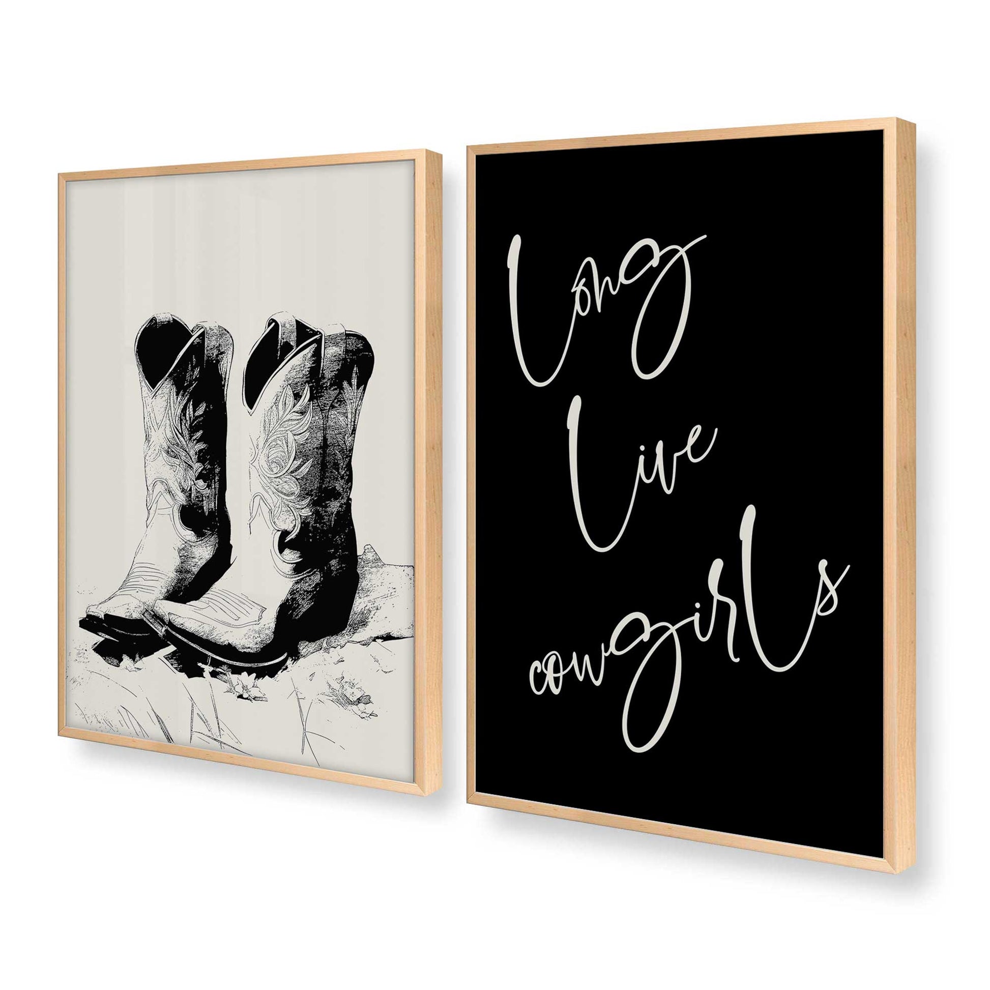 [Color:Raw Maple], Picture of art in a Raw Maple frame at an angle