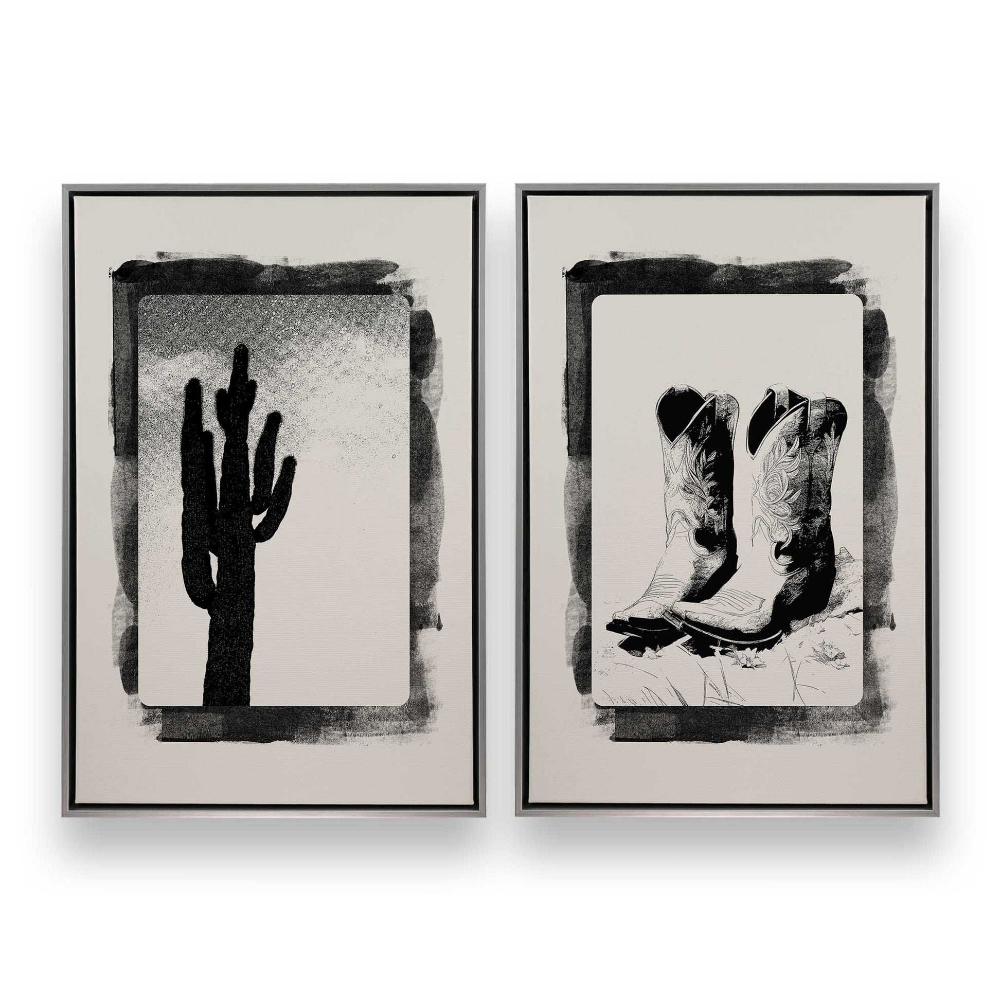[Color:Polished Chrome], Picture of art in a Polished Chrome frame