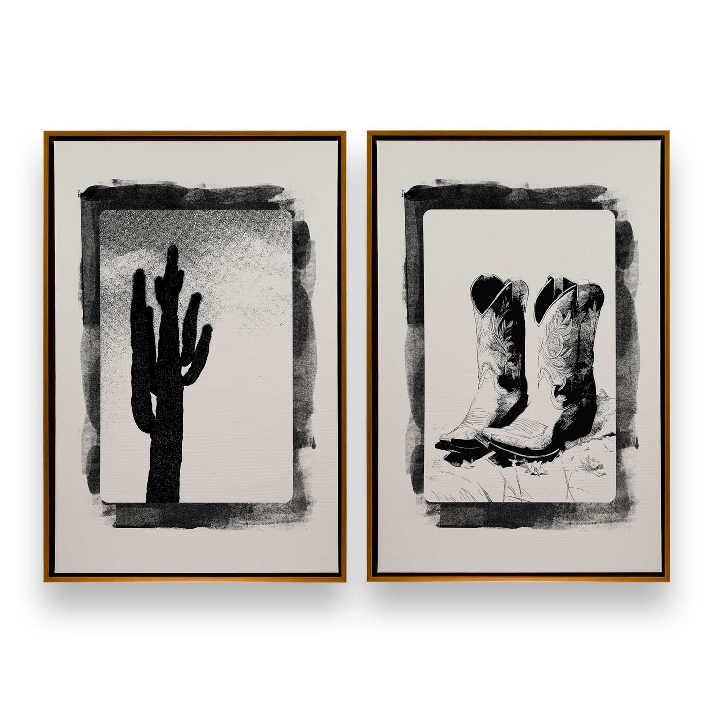 [Color:Polished Gold], Picture of art in a Polished Gold frame