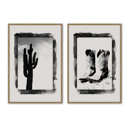 [Color:Brushed Gold], Picture of art in a Brushed Gold frame