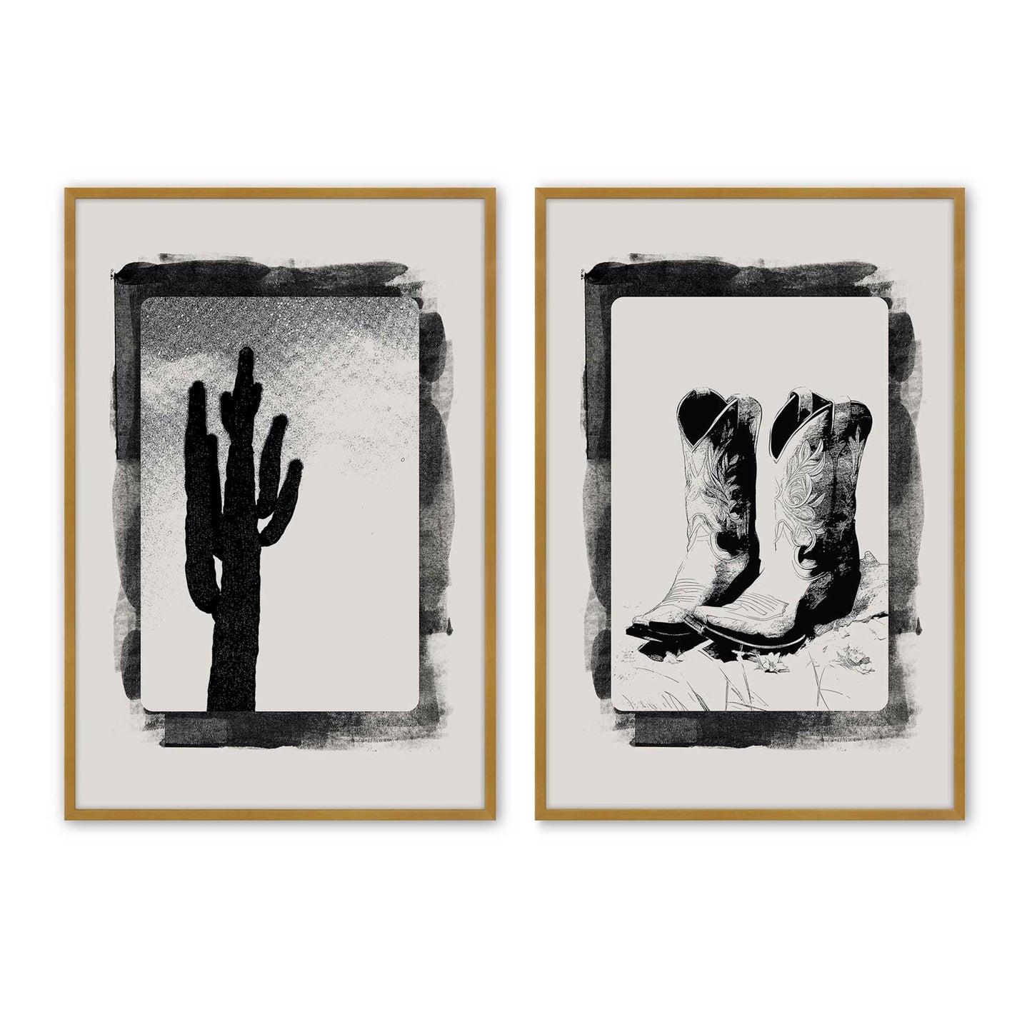 [Color:Polished Gold], Picture of art in a Polished Gold frame