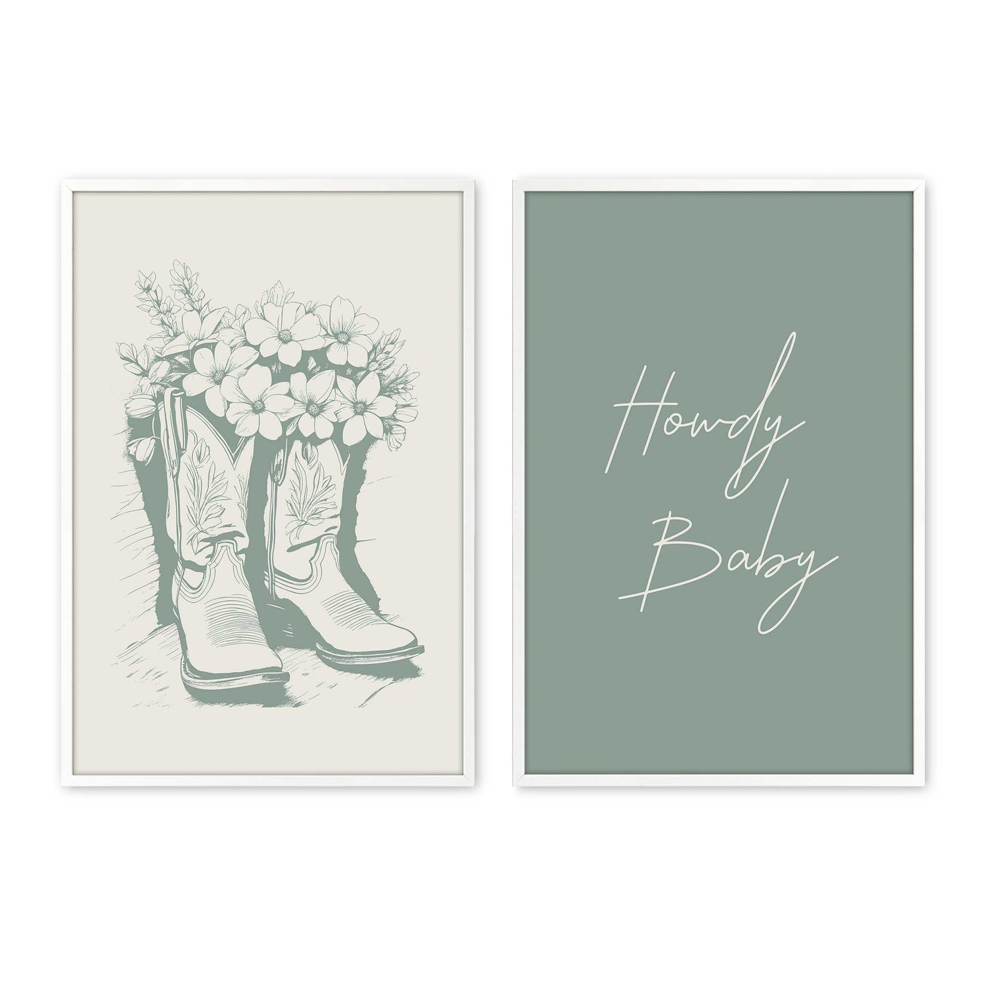 [Color:Opaque White], Picture of art in a Opaque White frame