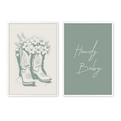 [Color:Opaque White], Picture of art in a Opaque White frame