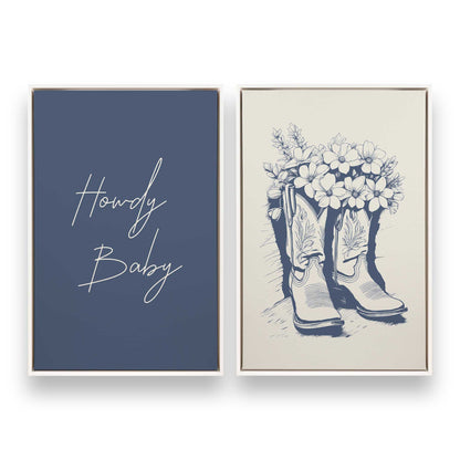 [Color:Opaque White], Picture of art in a White frame