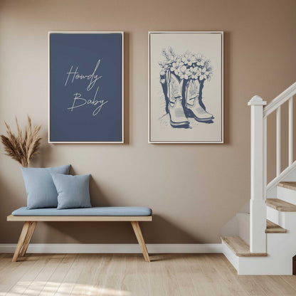 [Color:Satin Black], Picture of art in a Satin Black frame