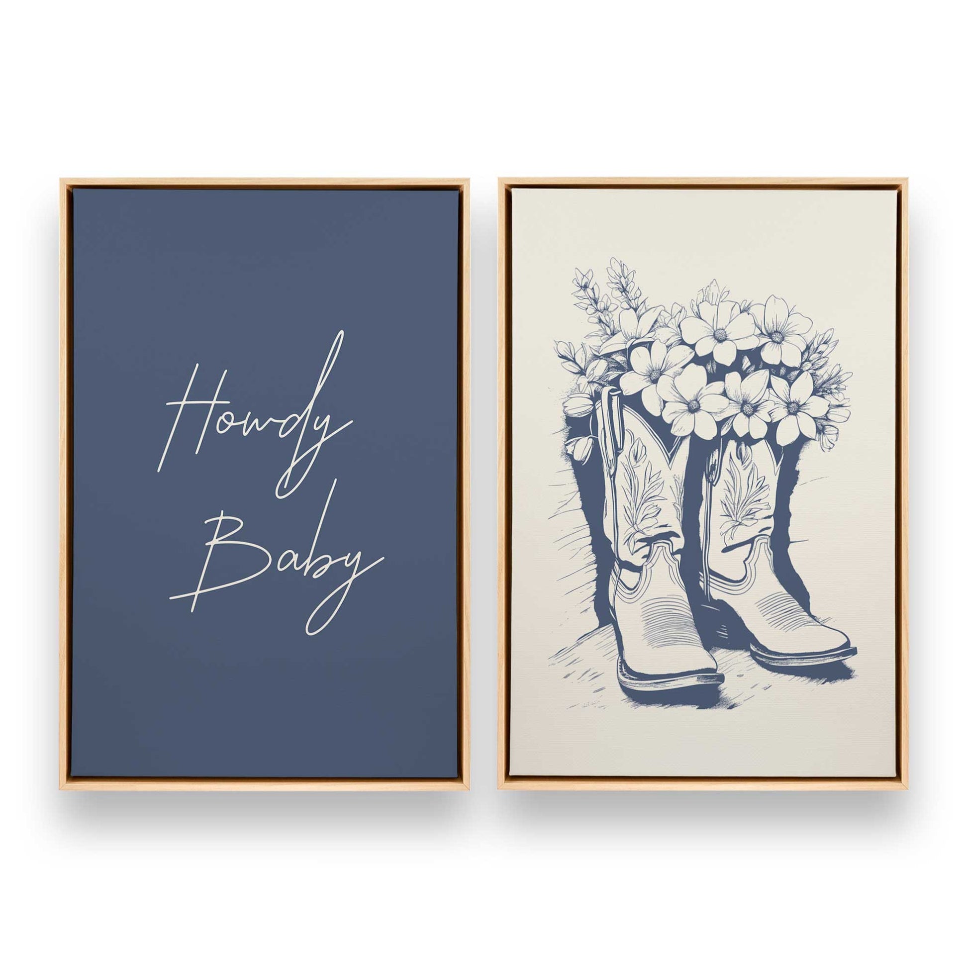 [Color:American Maple], Picture of art in a American Maple frame