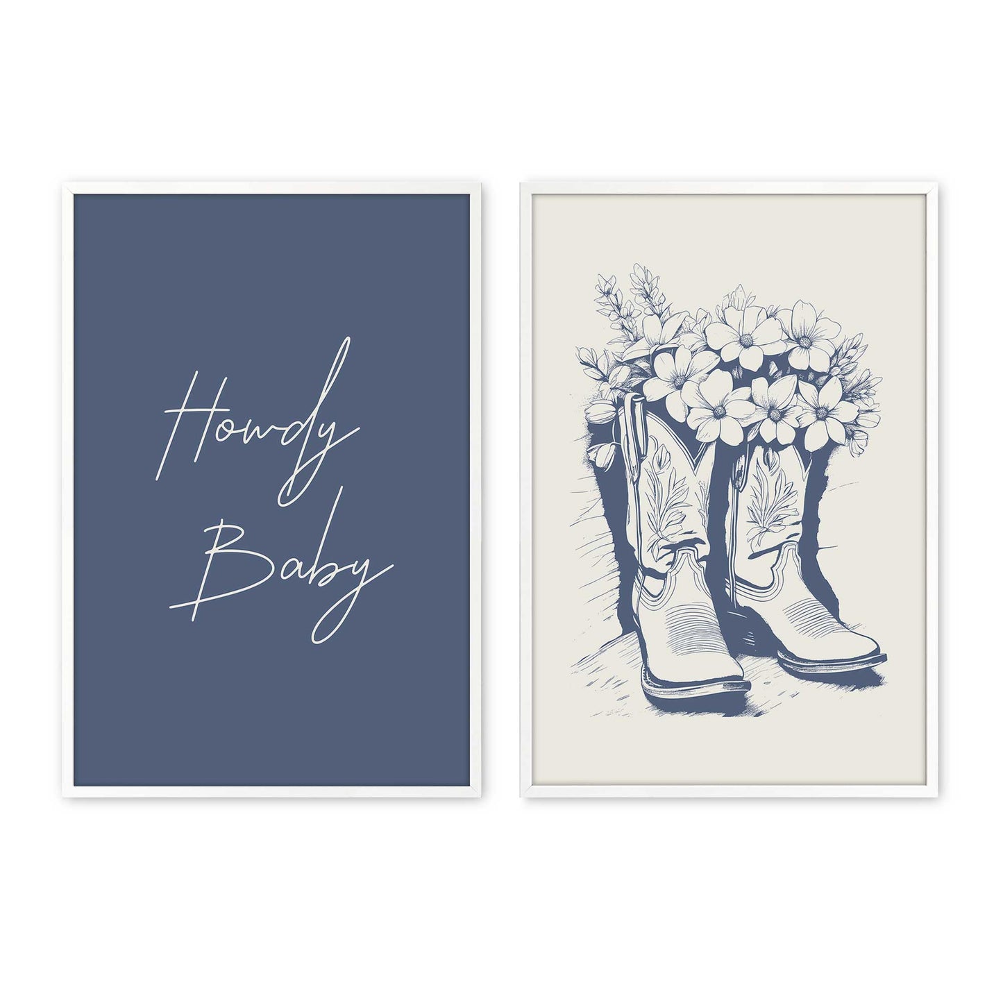 [Color:Opaque White], Picture of art in a Opaque White frame