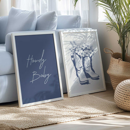 [Color:Brushed Gold], Picture of art in a Brushed Gold frame
