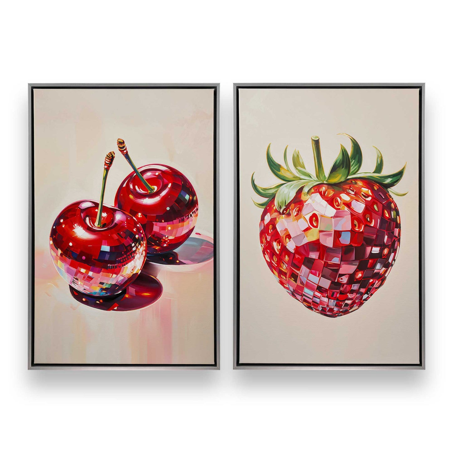 [Color:Polished Chrome], Picture of art in a Polished Chrome frame