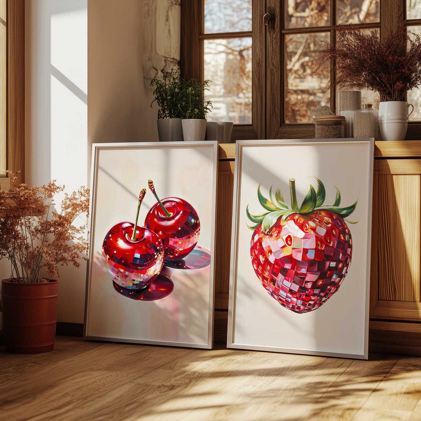 [Color:Raw Maple], Picture of art in a Raw Maple frame