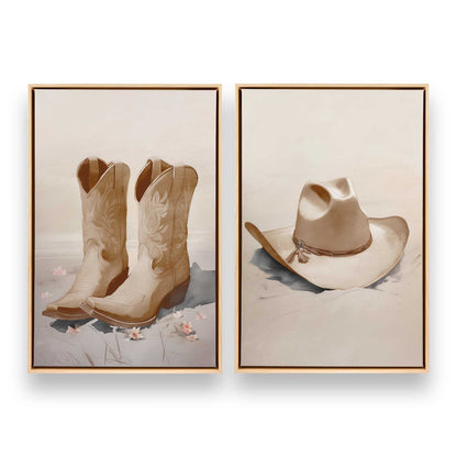 [Color:American Maple], Picture of art in a American Maple frame