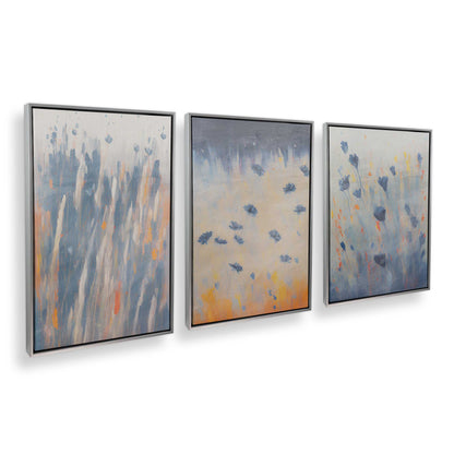 [Color:Polished Chrome], Picture of art in a Polished Chrome frame at an angle