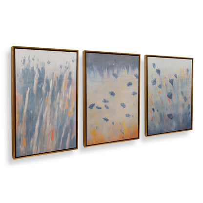 [Color:Polished Gold], Picture of art in a Polished Gold frame at an angle