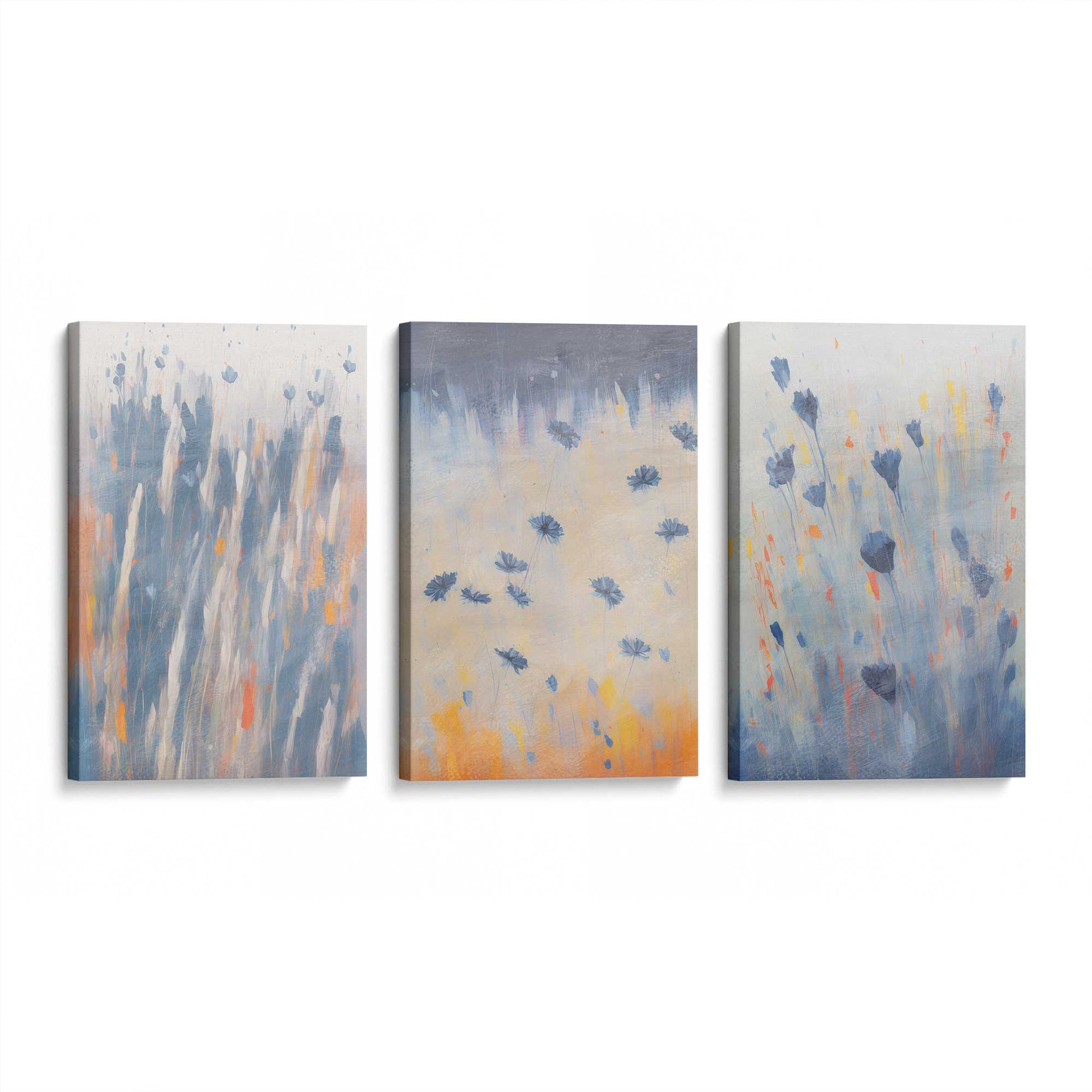 [Color:Stretched Canvas], Picture of art at an angle