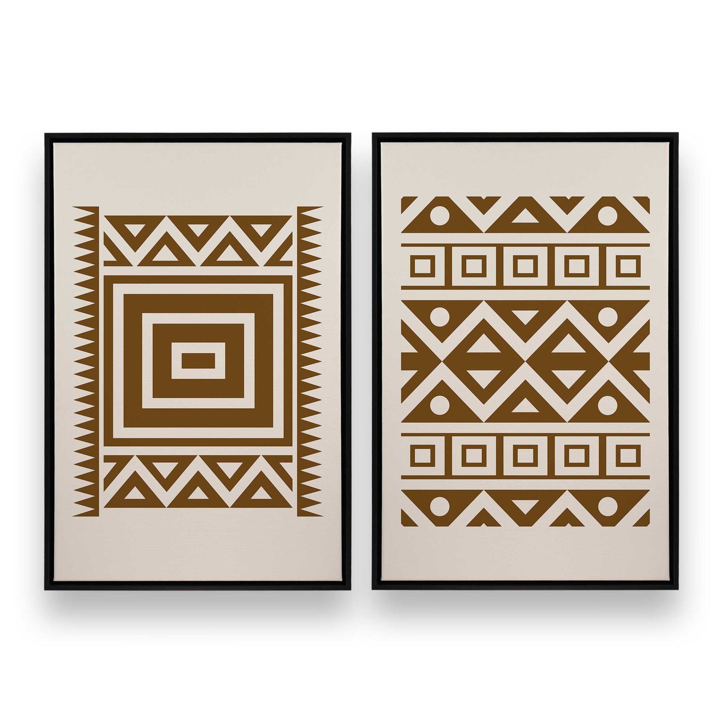 [Color:Satin Black], Picture of art in a Satin Black frame