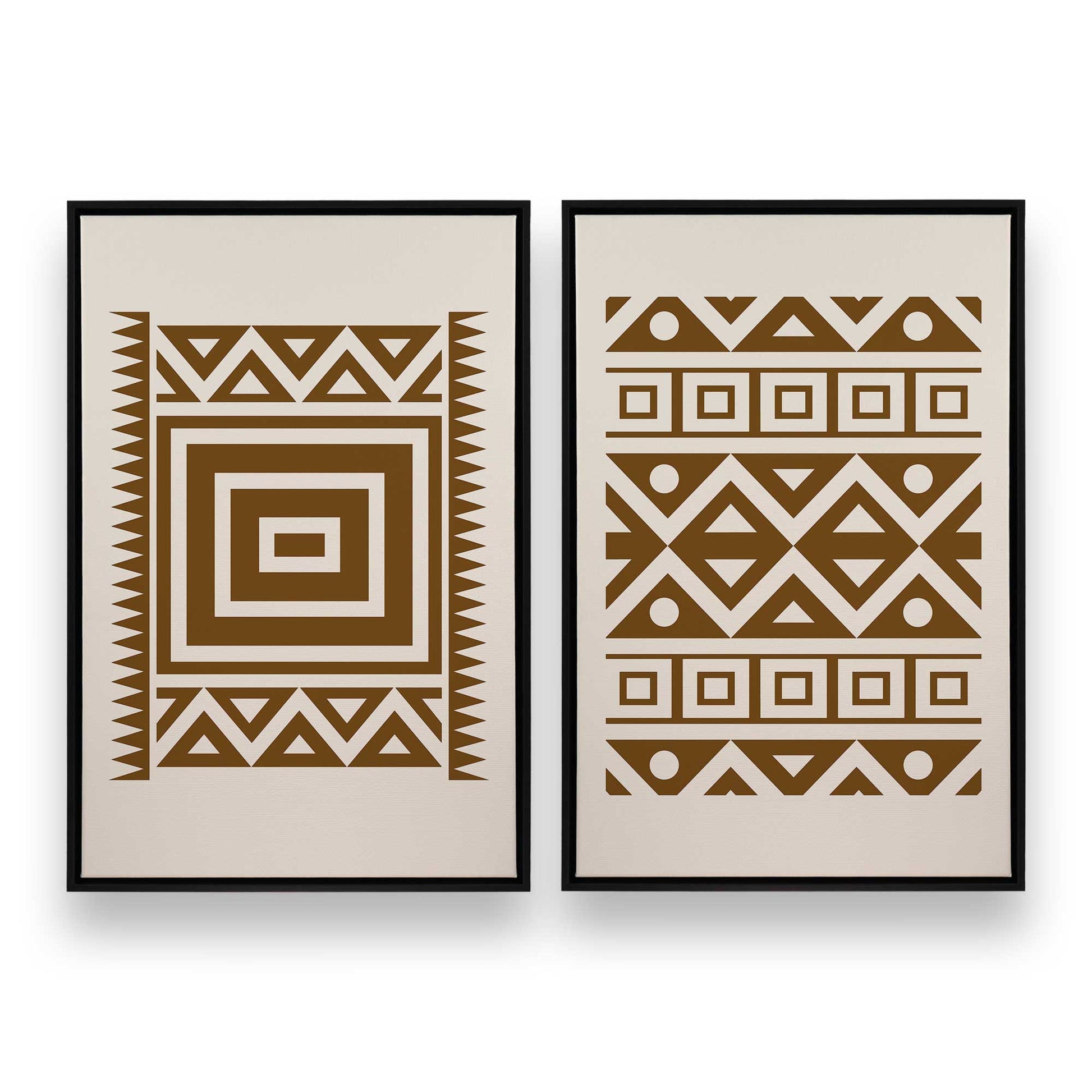[Color:Satin Black], Picture of art in a Satin Black frame