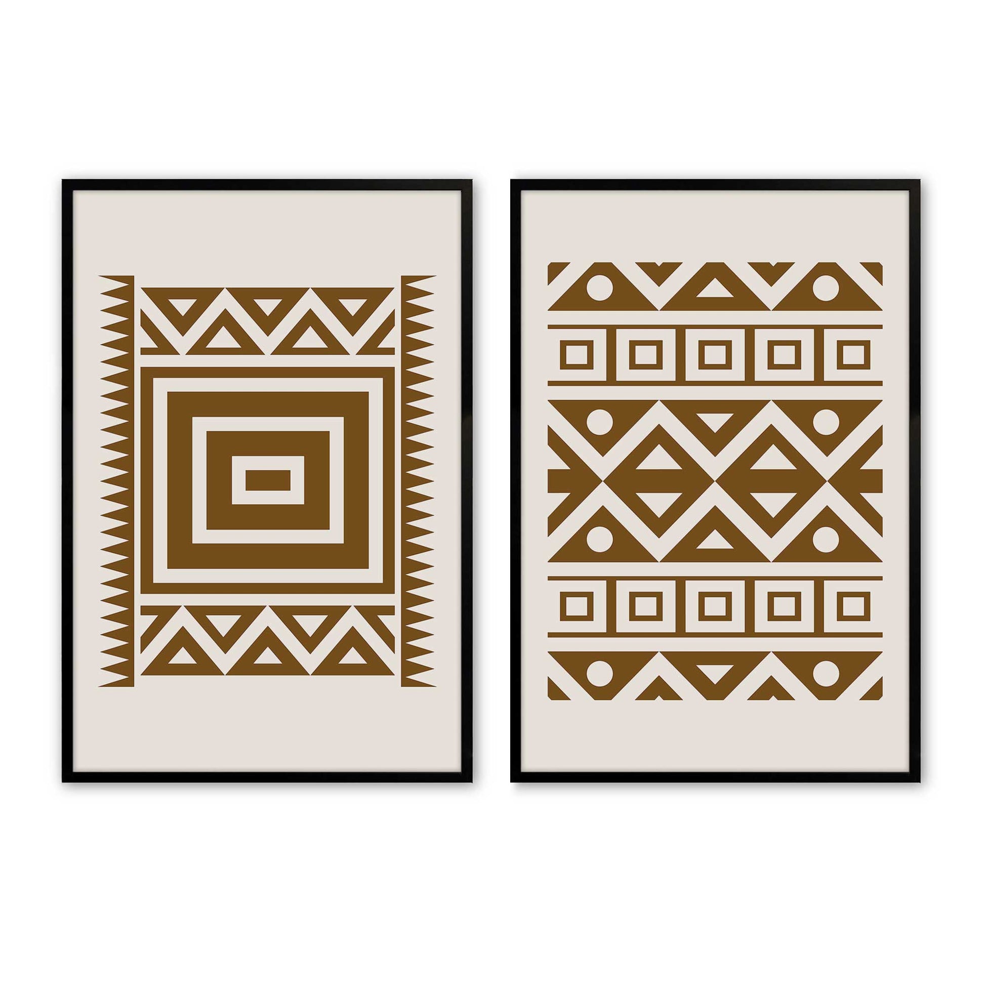 [Color:Satin Black], Picture of art in a Satin Black frame