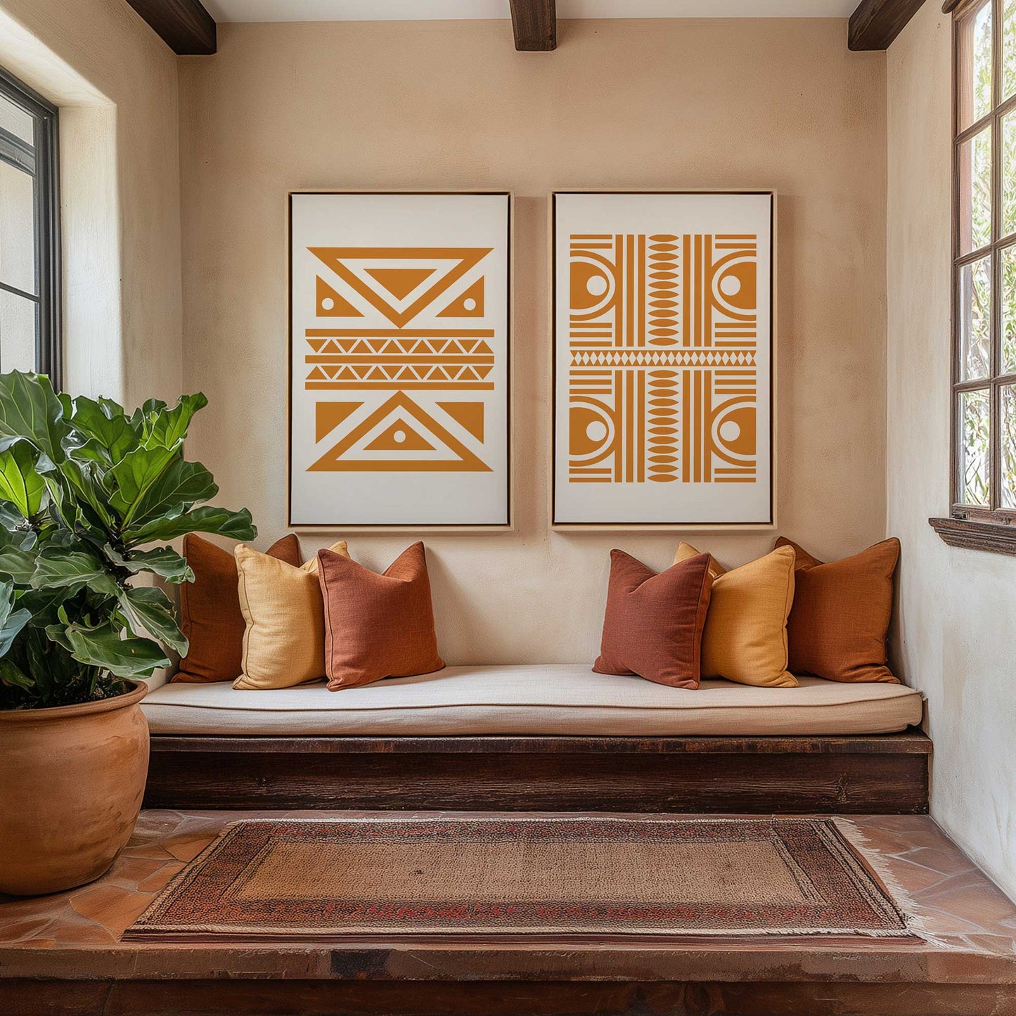 [Color:American Maple], Picture of art in a American Maple frame