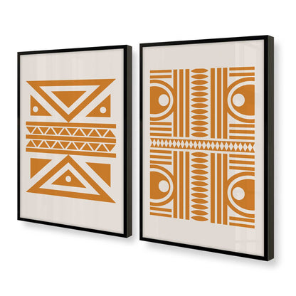 [Color:Satin Black], Picture of art in a Satin Black frame at an angle