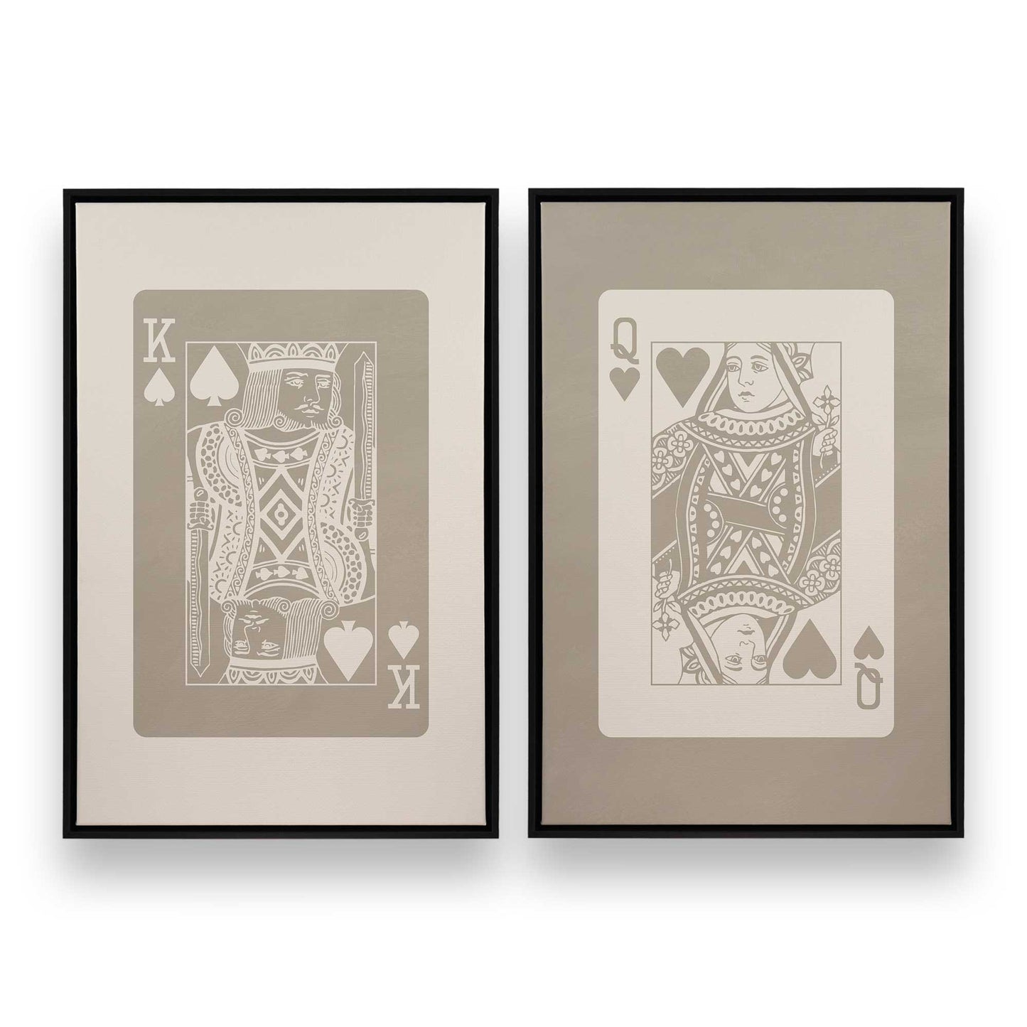 [Color:Satin Black], Picture of art in a Satin Black frame