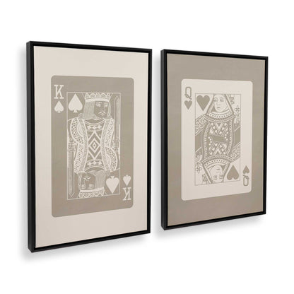 [Color:Satin Black], Picture of art in a Satin Black frame at an angle
