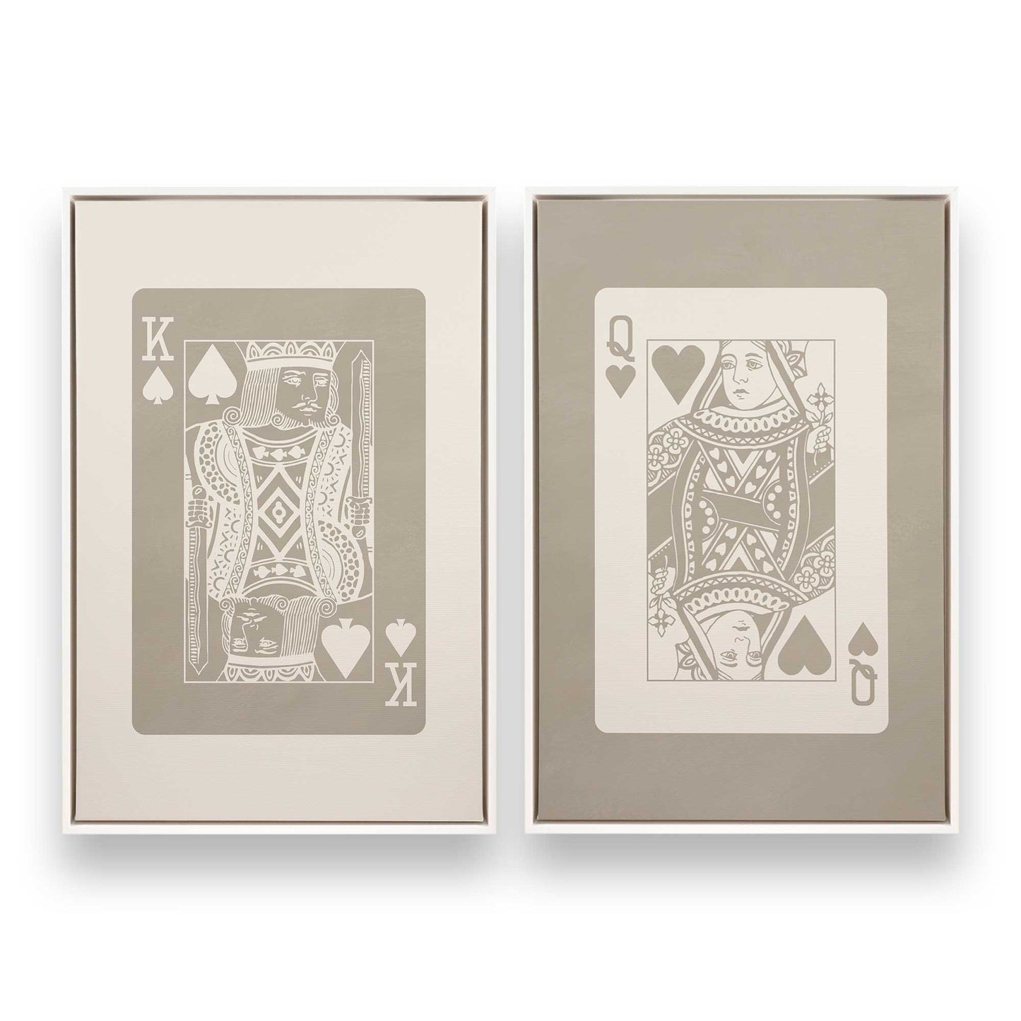 [Color:Opaque White], Picture of art in a White frame