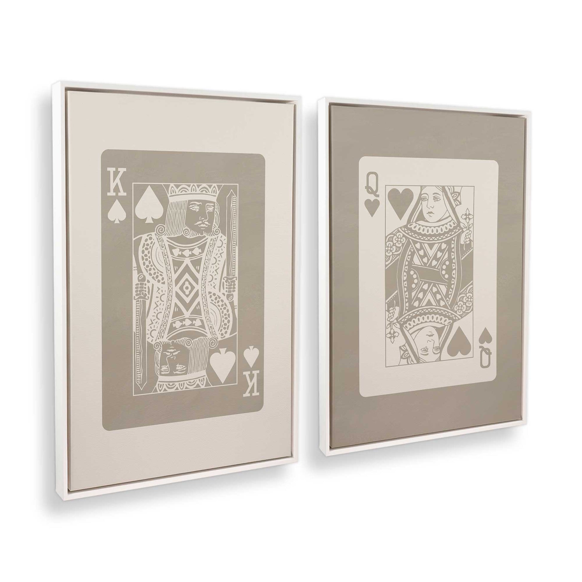 [Color:Opaque White], Picture of art in a White frame at an angle