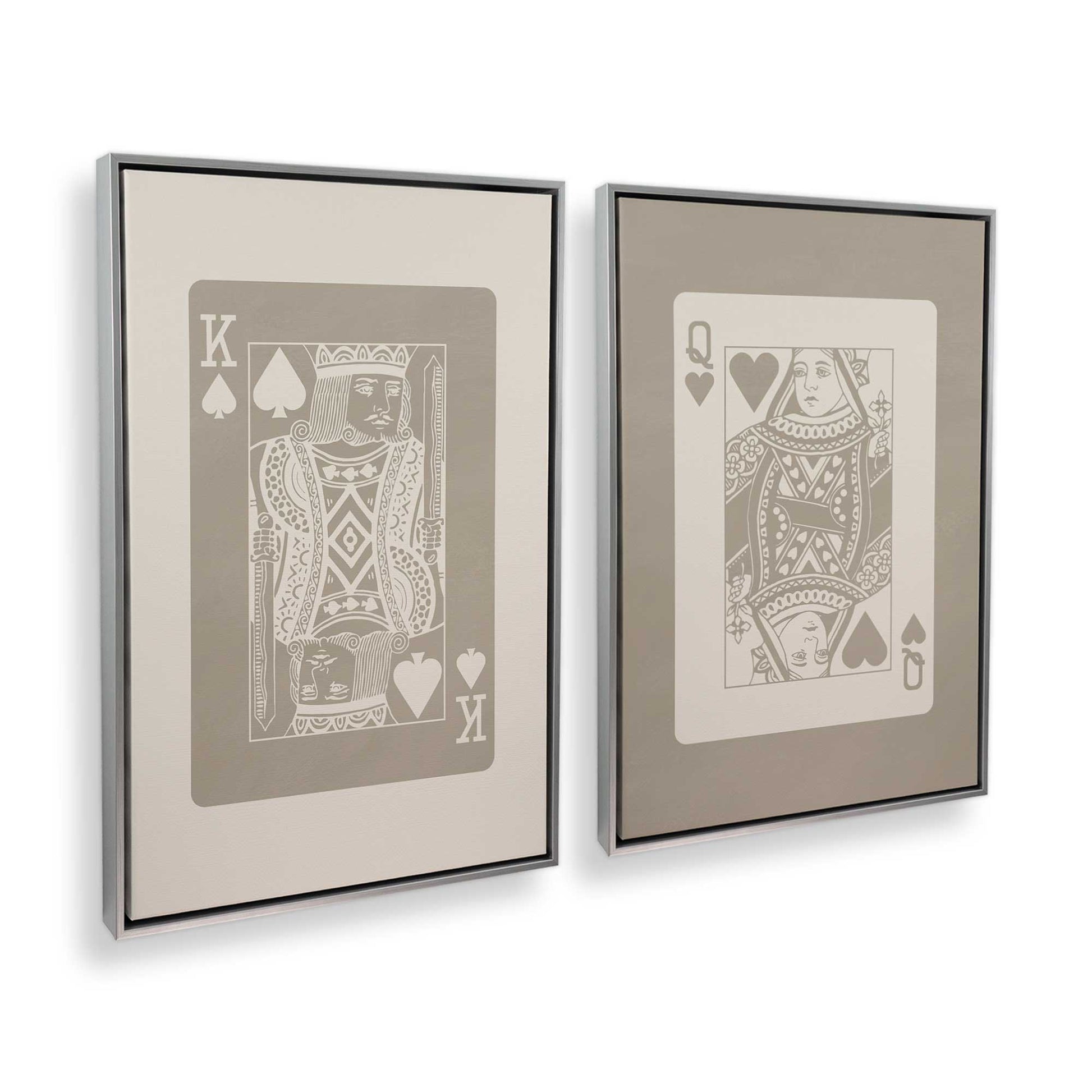 [Color:Polished Chrome], Picture of art in a Polished Chrome frame at an angle