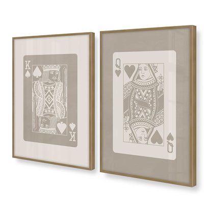 [Color:Weathered Zinc], Picture of art in a Weathered Zinc frame at an angle