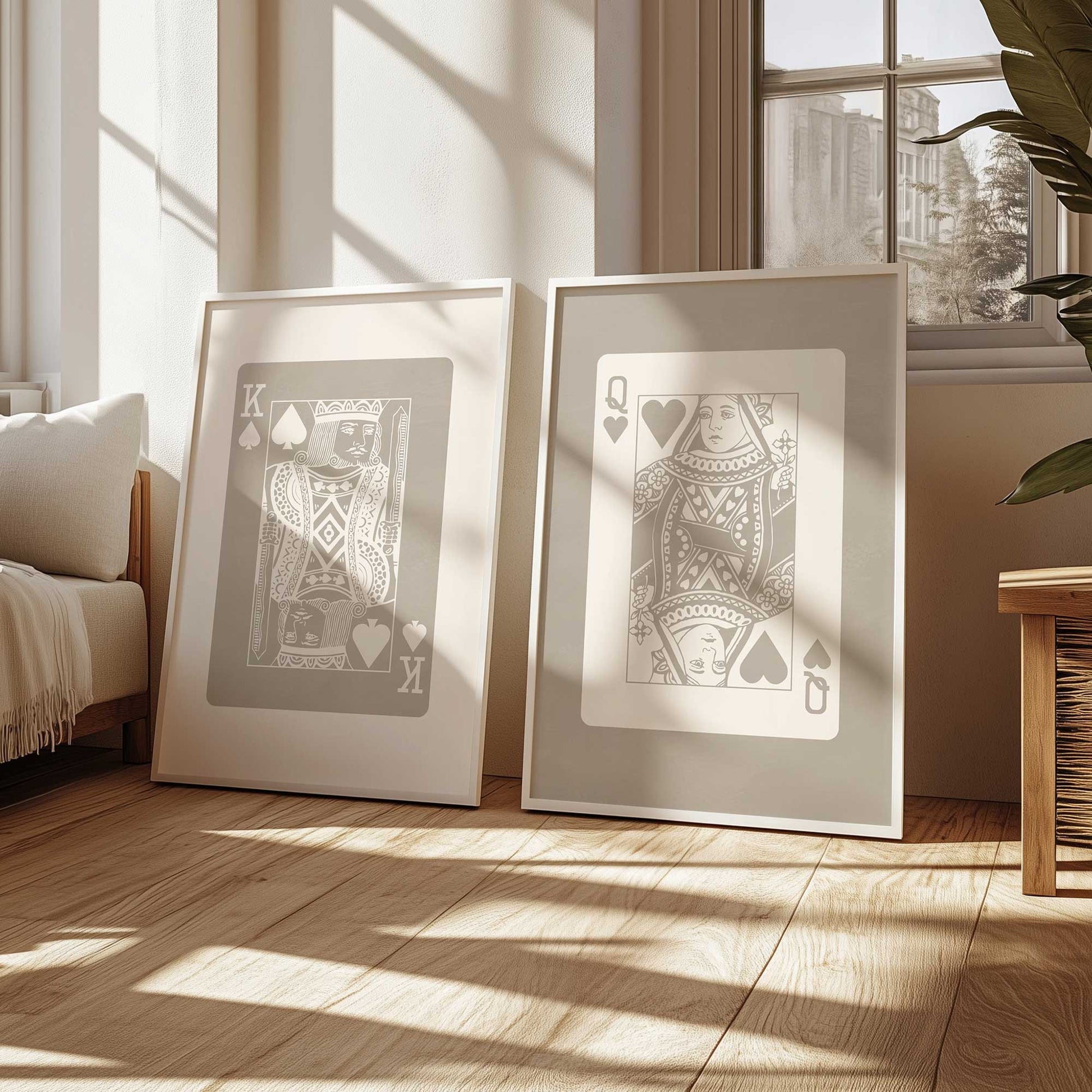 [Color:Satin Black], Picture of art in a Satin Black frame