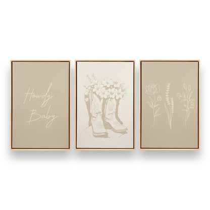 [Color:American Maple], Picture of art in a American Maple frame
