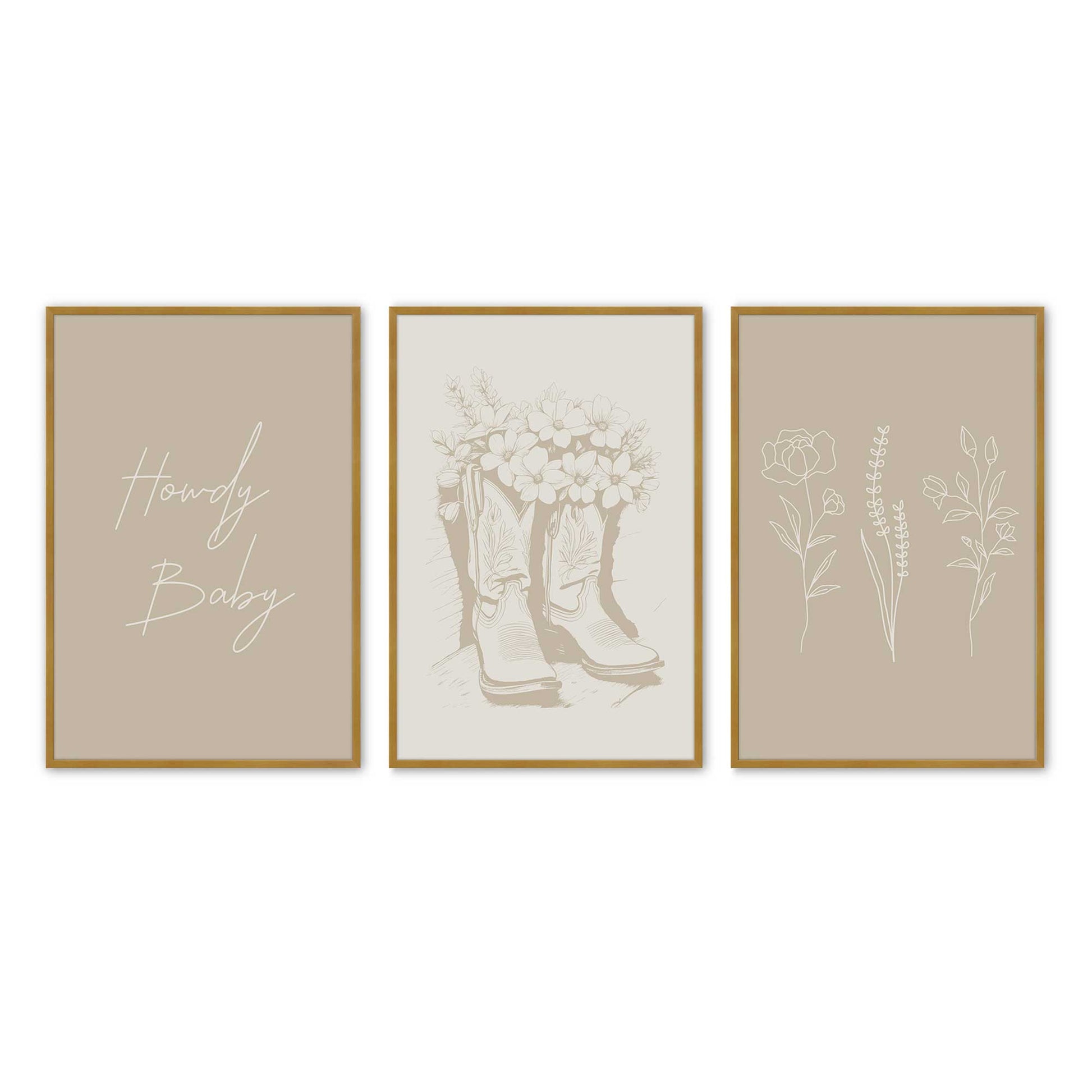 [Color:Polished Gold], Picture of art in a Polished Gold frame
