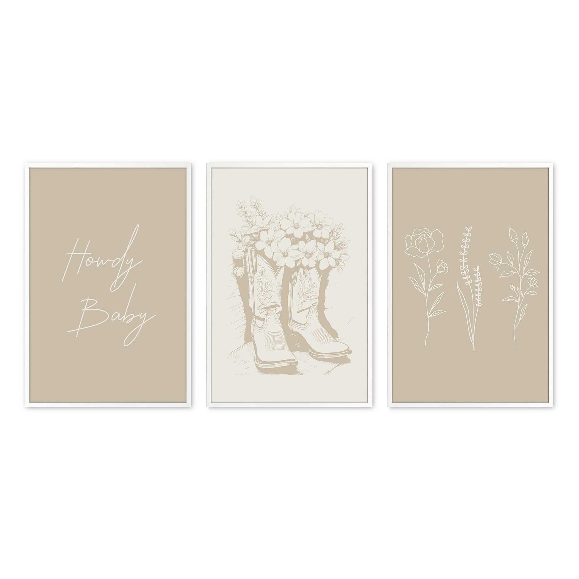 [Color:Opaque White], Picture of art in a Opaque White frame