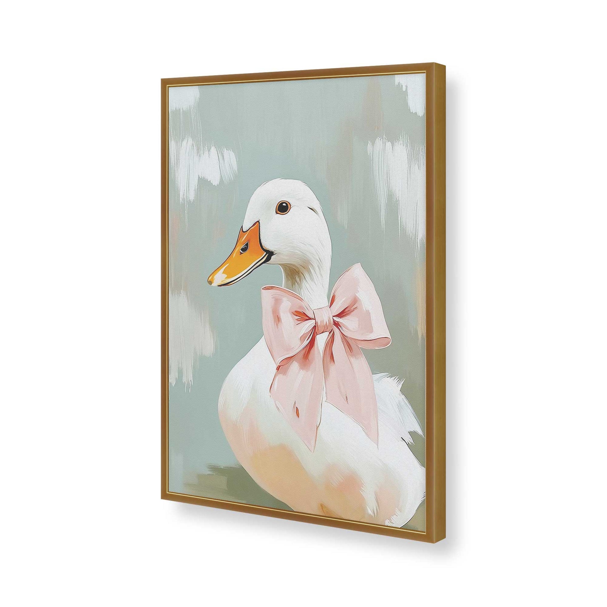 [Color:Polished Gold], Picture of art in a Polished Gold frame of the corner
