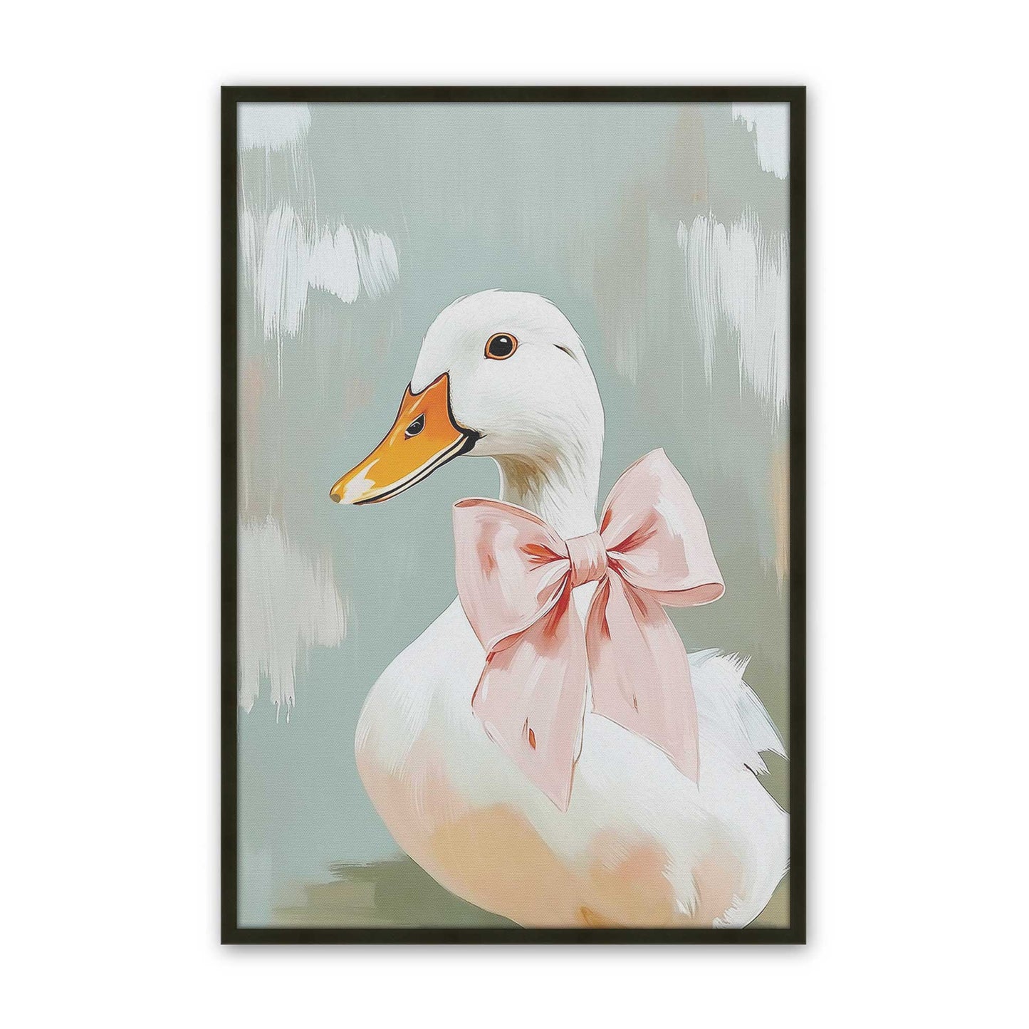[Color:Satin Black], Picture of art in a Satin Black frame